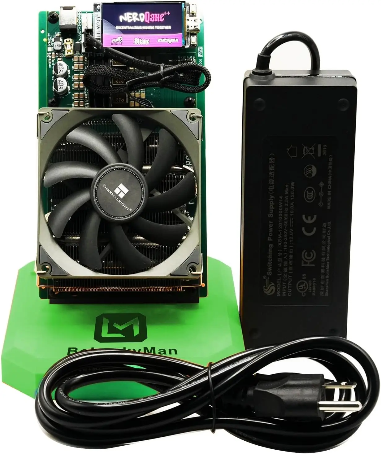 

HF; BUY 2 GET 1 FREE - Bitaxe NerdQaxe++Bitcoins Miner 4.8TH/s ASIC Miner & Crypto Miner