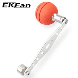 EKFan CNC Proces Aluminum Alloy 110MM Handle EVA Knob Suitble For SHI&DAI Baitcasting Fishing Reel Tackle Accessoris