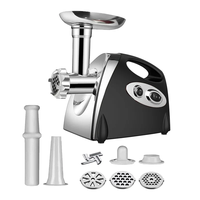 80 Kg/H heavy-duty electric meat grinder maximum power house portable sausage filling grinder, food. food machine processing