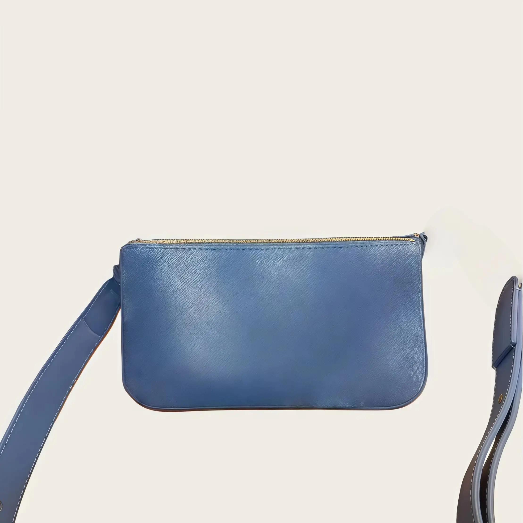 

2026 New Unisex Couple Handbag/Crossbody/Shoulder Bag/Messenger Bag, Blue, Durable, 28*8*16cm