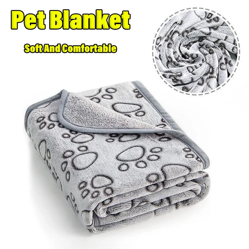 New Multiple Specifications Pet Blankets Comfort Keep Warm Machine Washable Cat Sleeping Blankets Home Pet Products Dog Supplies