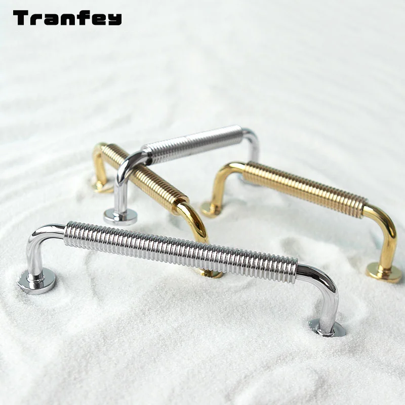 

Tranfey Modern Brass Cabinet Handles Drawer Handle Pull High Quality Cupboard Pull Premium Drawer Knobs Factory Outlet