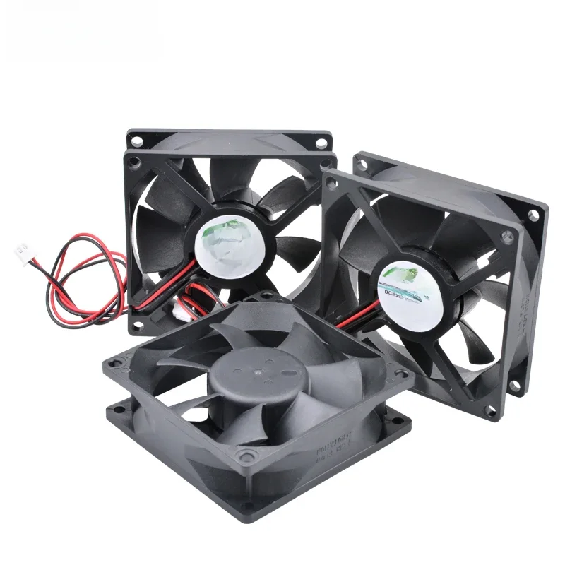 ACP8025 8cm 80mm wentylator 80x80x25mm DC5V 12V 24V 2pin Wentylator chłodzący odpowiedni do falownika obudowy — zdjęcie produktu 7