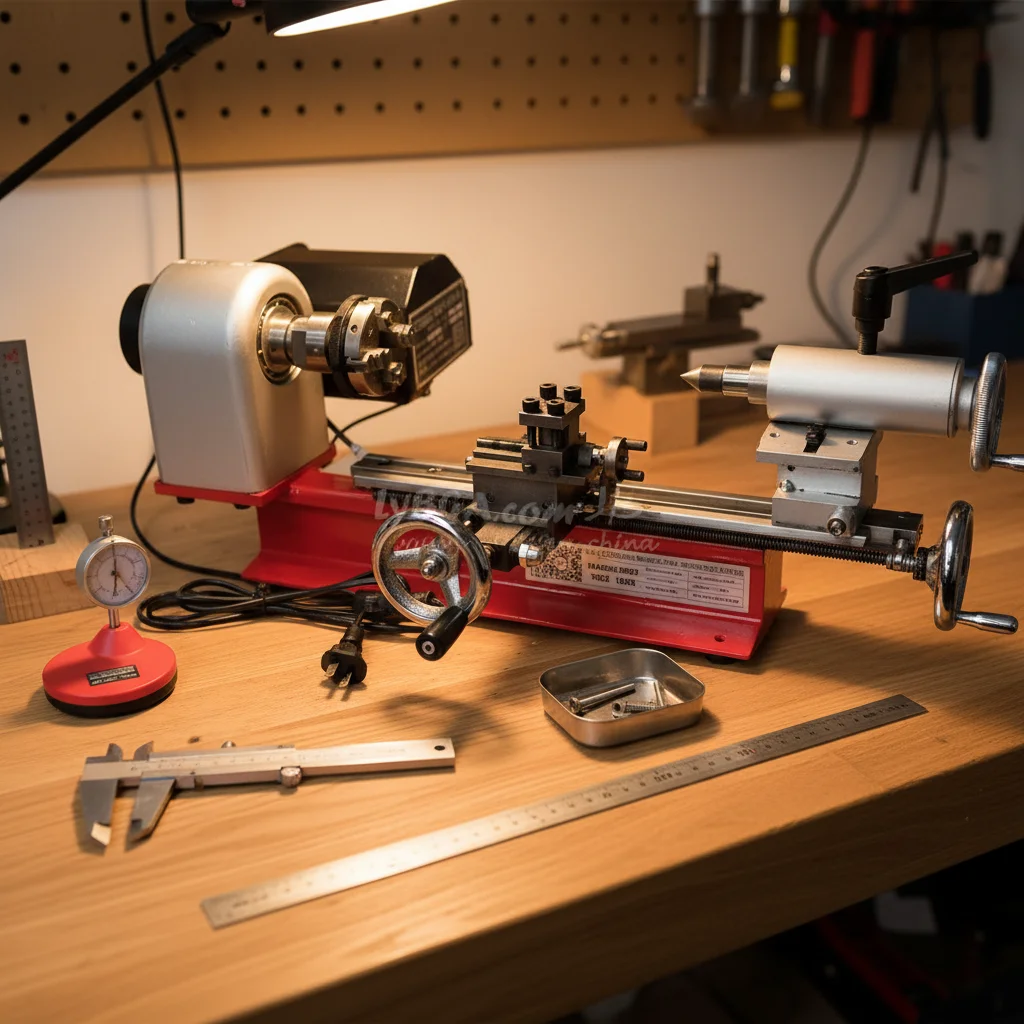 LY Mini Bench Lathe, DIY Home Instrument Lathe, 65mm/80mm Chuck, Short/Extended, Capable of Working Wood, Copper, and Aluminum