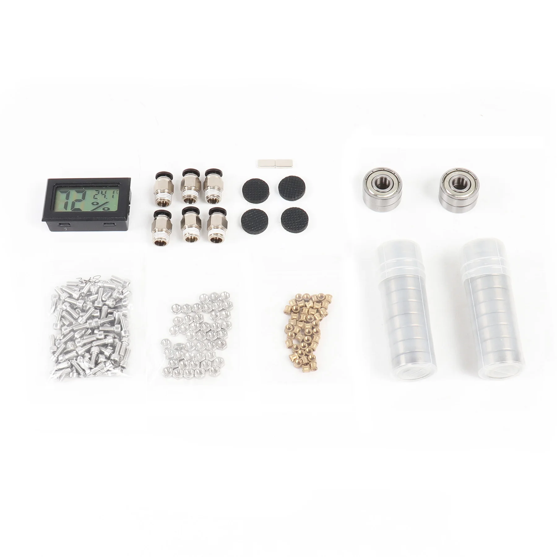 Blurolls (Un)original Prusa Drybox Parts Bearing Rectangular Humidity Sensor Fitting for Slim Edition Prusa I3 Voron 3D Printer