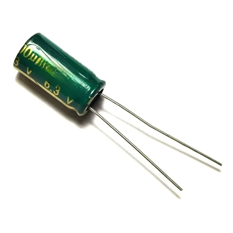 20 pièces 1500uF 6.3V 1500MFD 6.3VDC 8*16mm condensateur électrolytique en aluminium Radial