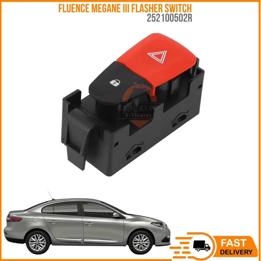 For FLUENCE MEGANE III FLASHER SWITCH Oem 252100502R super quality high satisfaction pay fast delivery