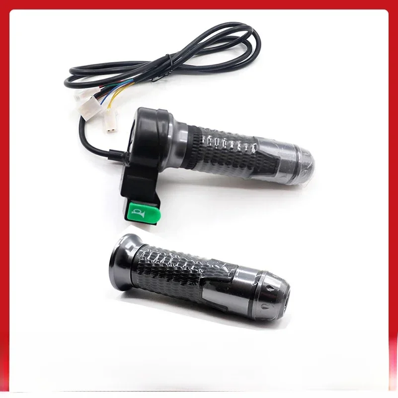 AliExpress NONE 12V-72V Universal Handlebar Grips Three Speed Turn Handle Throttle Accelerator for Citycoco Electric Scooter Bike Accessories