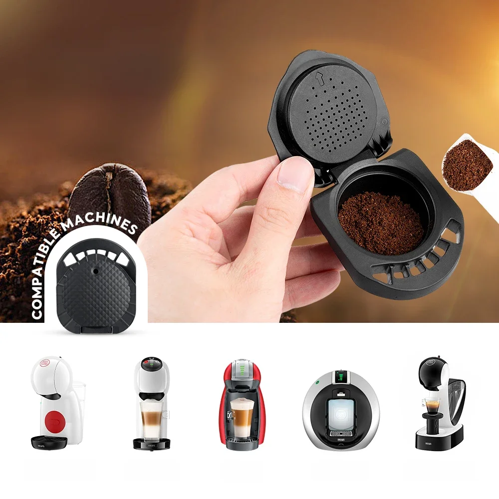 Adaptateur de capsules pour Dolce Gusto Crema, capsules originales Nespresso pour Machine à café Dolce Gusto Piccolo XS Genio 2