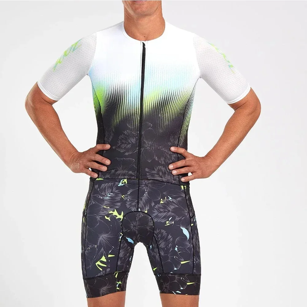 AliExpress NONE Zootekoi Triathlon Suit Men Bodysuit Jersey Skinsuit Ciclismo Bicycle Splash Clothes Speed Sets Jumpsuit Culotte Hombre 2023