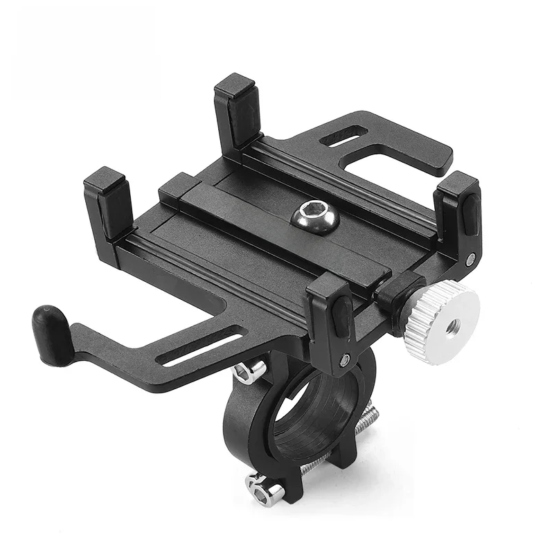 AliExpress West Biking WEST BIKING Bicycle Mobile Phone Holder 360° Rotatable  Aluminum Alloy Phone Holder Five Claws Adjustable MTB Road Bike Bracket