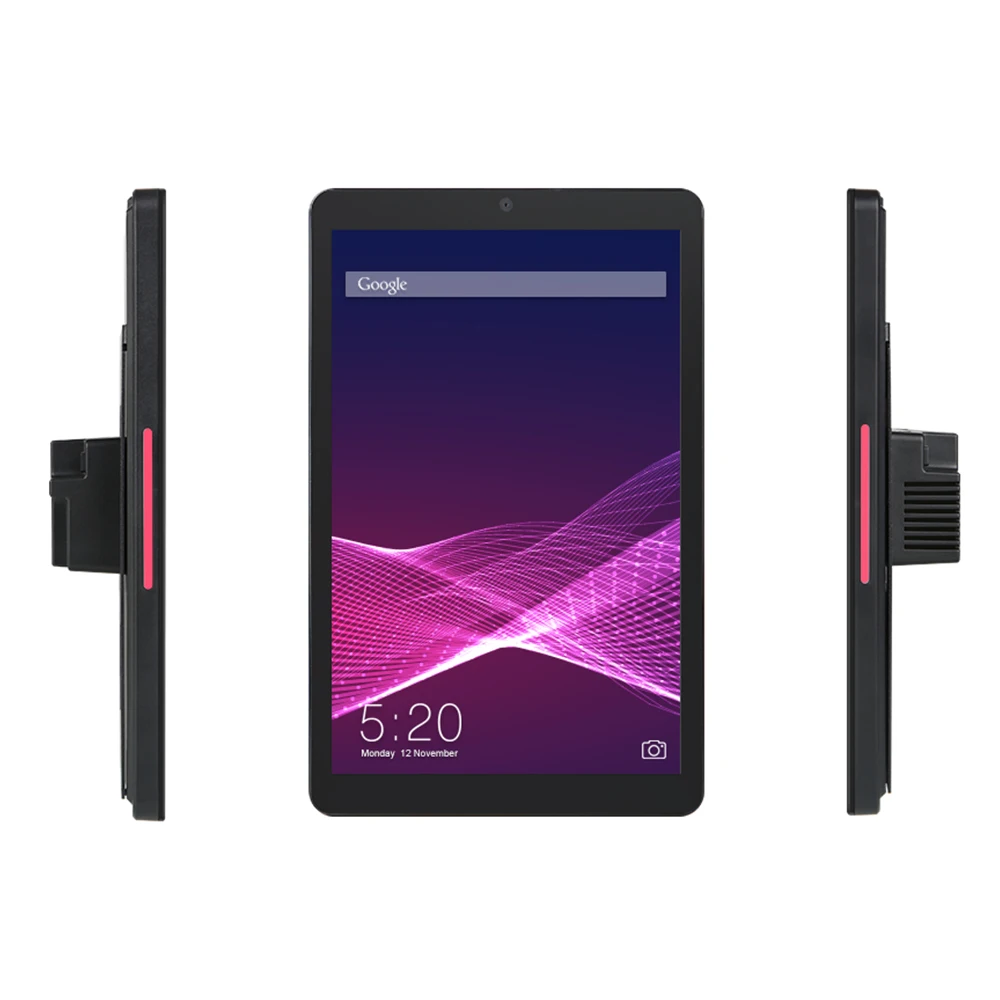 Android PoE tablet wall mounted 8 inch,Quad core, 4GB RAM, 32GB ROM, RS485,GND,Ultra-slim bazel,Dual Mics,Speakers, Type-C
