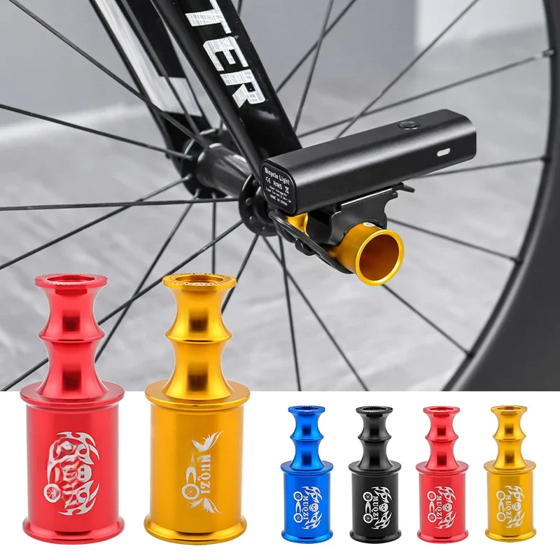 AliExpress MUQZI Bicycle Hub Quick Release Axis Front Wheel Lamp Holder Cycling Bike Extender Extension Light