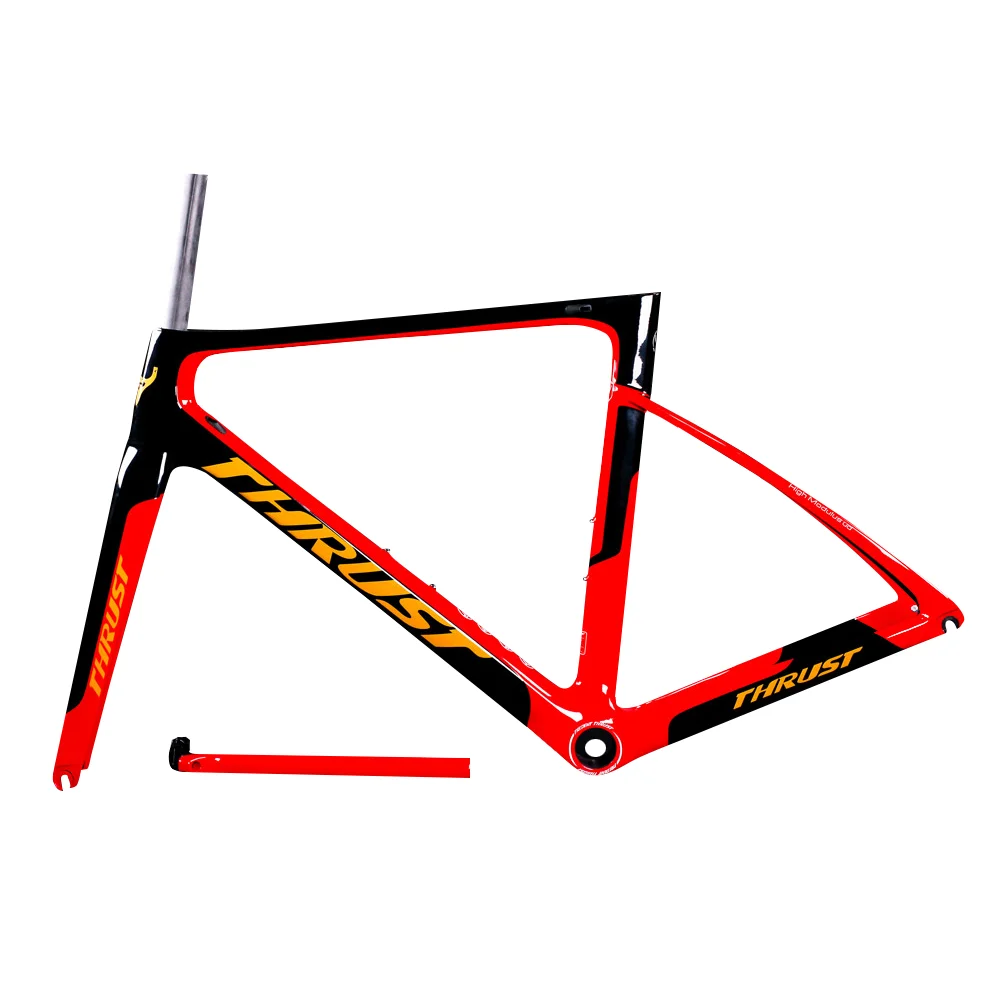 RF10 2024 new T1000 Carbon Road Bike Frames Fit Di2/Mechanical Derailleur Racing Speed Frame V Brake Bicycle Frameset