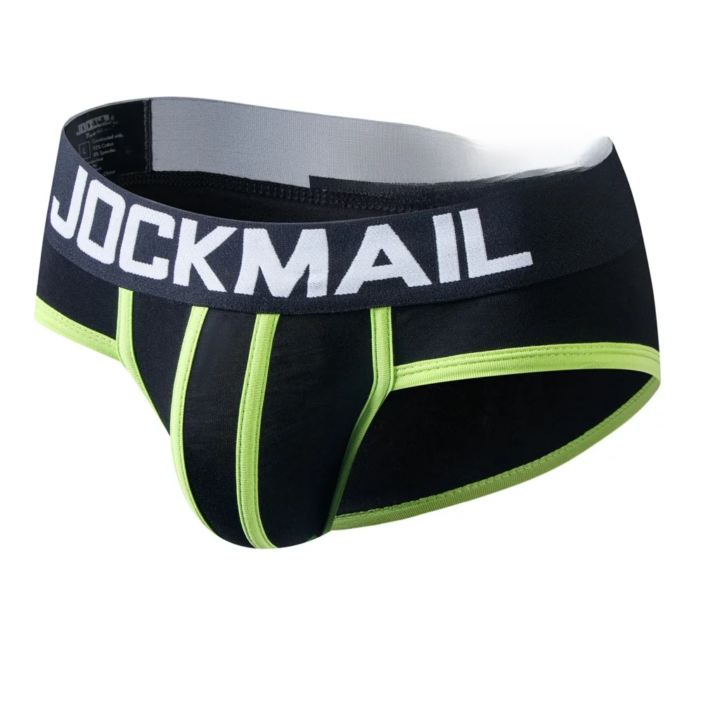 Cuecas masculinas deslizamento sexy roupa interior breve u convexo algodão homem cuecas confortáveis