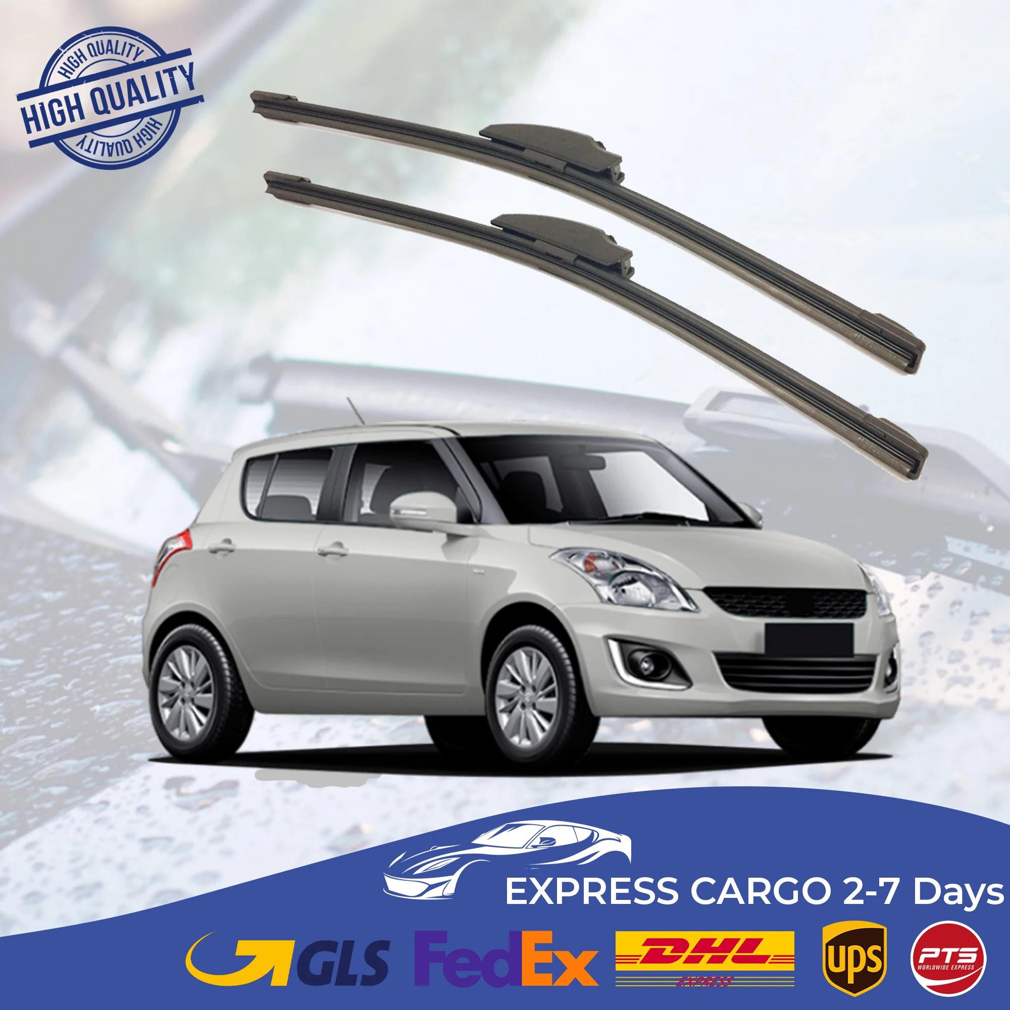 

Car Wiper Blade For Suzuki Swift 2010 2011 2012 2013 Auto Windscreen Windshield Wipers Blades Window Wash Front
