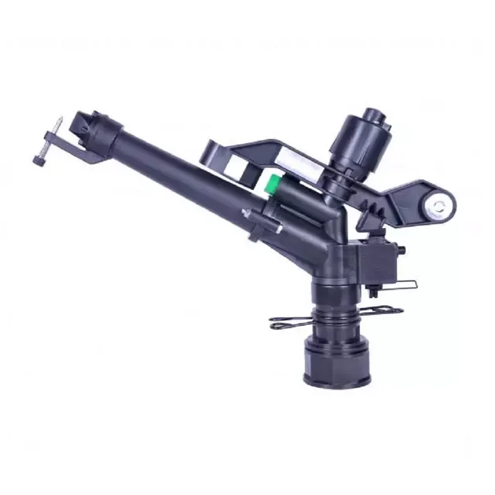 Canhão rega ajustável 1 1/2 ". Modelo do grande tamanho, diâmetro coberto 24 a 60m