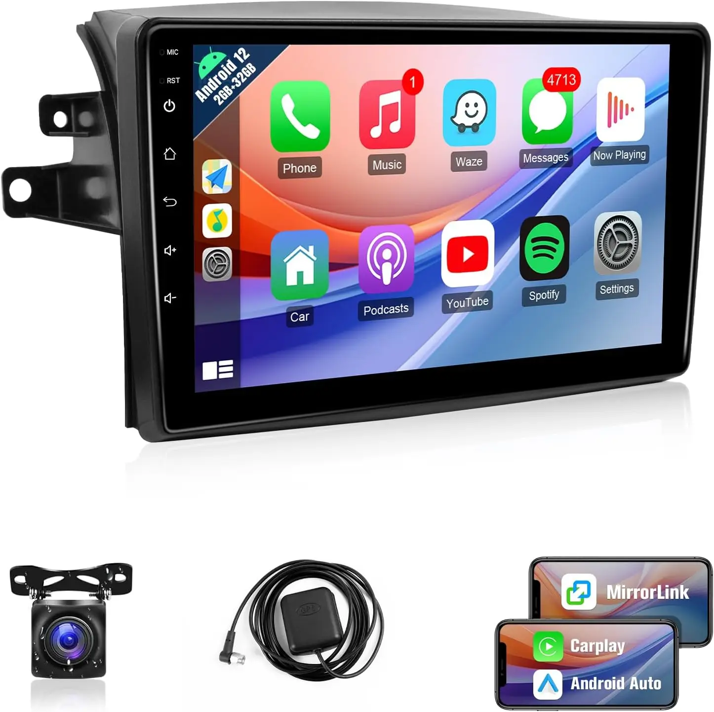 

9-дюймовая IPS сенсорная автомагнитола для Toyota Sienna 2004-2010 с Bluetooth, FM, GPS, WiFi, SWC