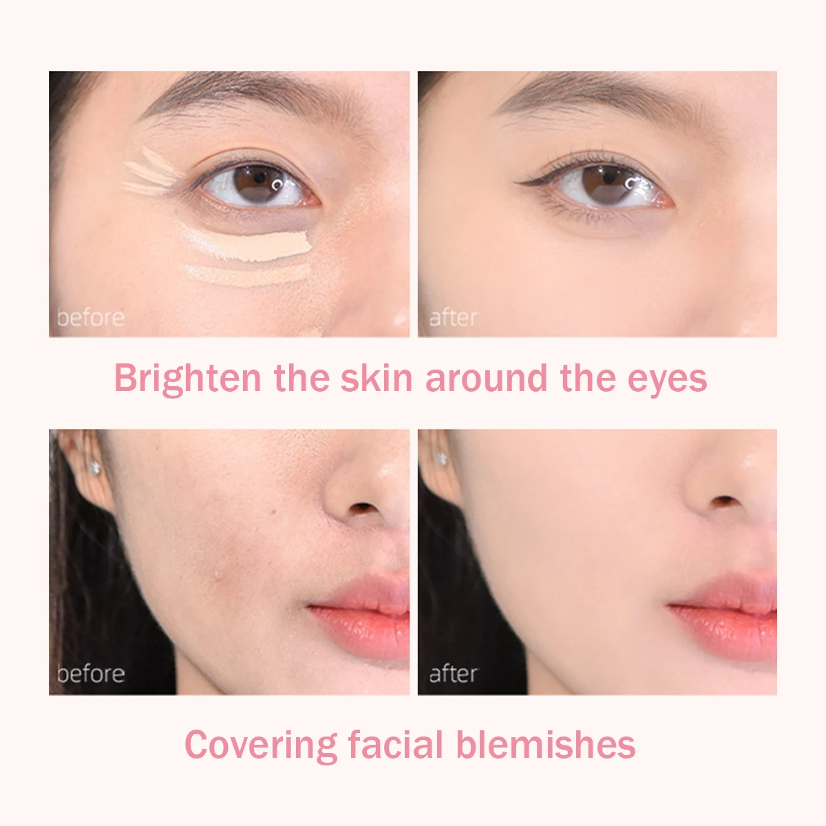 Waterproof Liquid Eyeshadow – Matte & Pearlescent, High-Pigment, Smudge-Proof, Fine Glitter, Eye Silkworm Concealer, glow