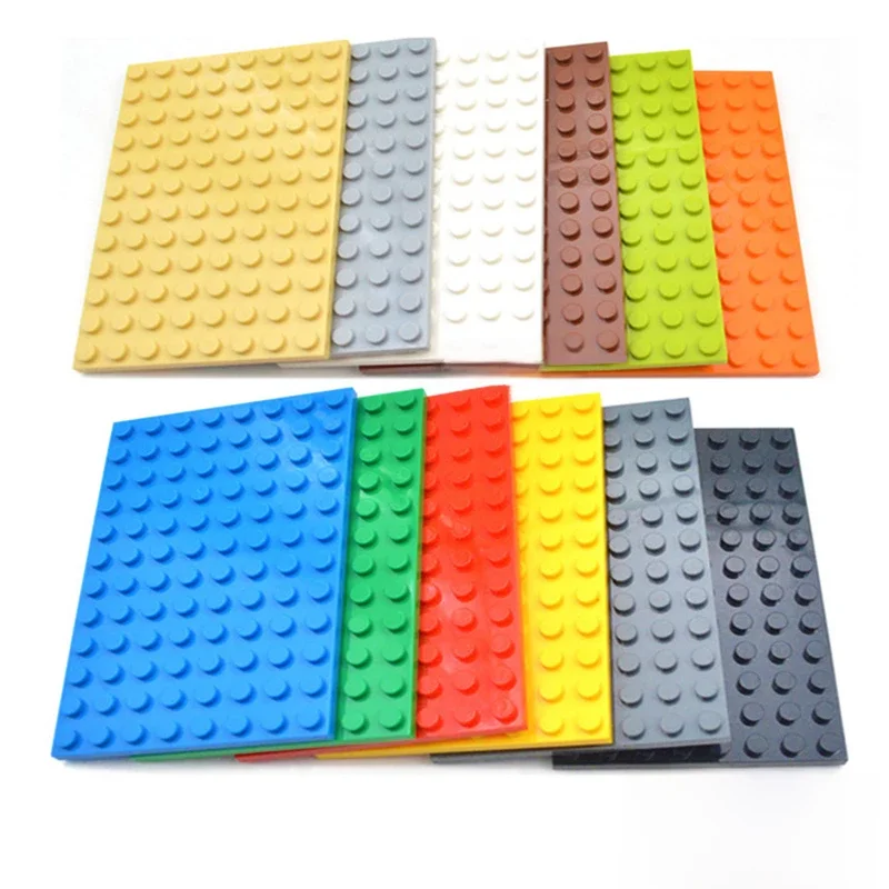 Blocs de construction à monter soi-même, 5 pièces, 8x12 points, figurines fines, briques, 12 couleurs, taille créative éducative, Compatible avec les jouets de marque pour enfants