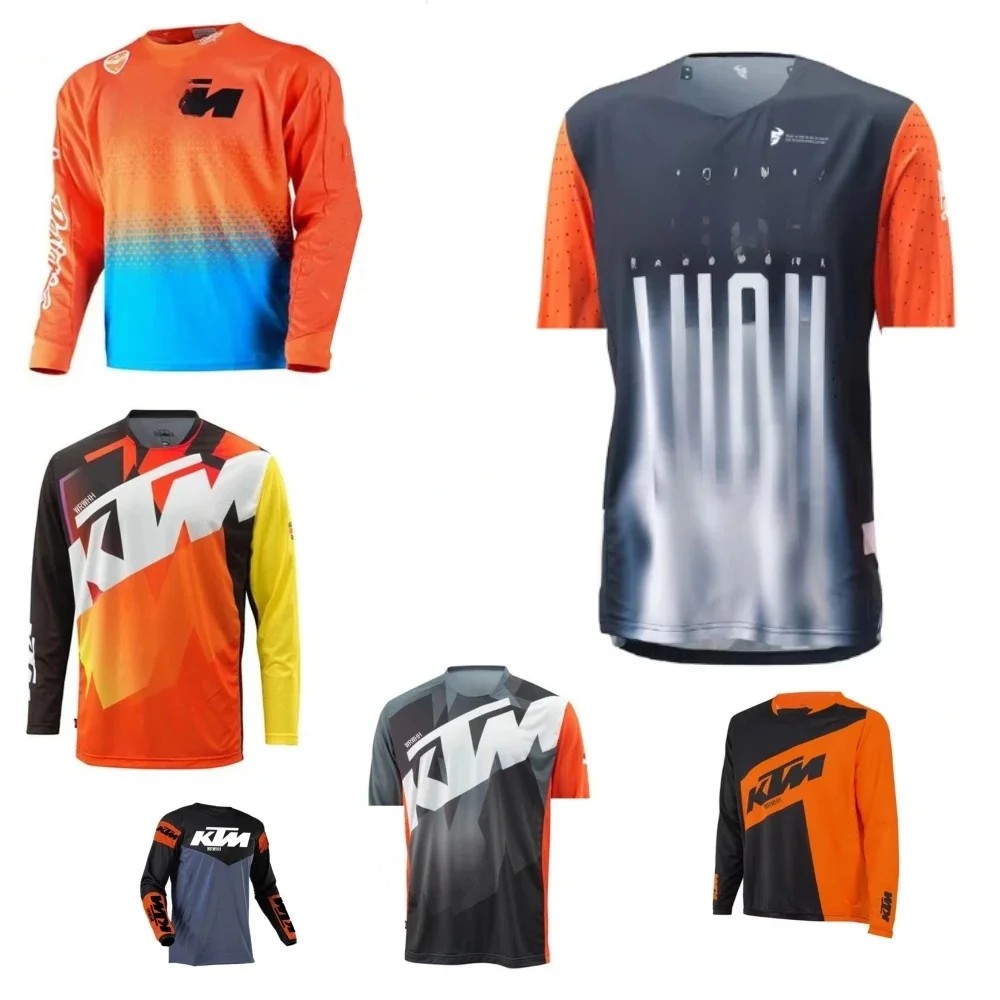 AliExpress WRWHHKTM Kids Latest Motocross Shirt Motorcycle Jacket Off-road T-shirt Ride MTB Bicycle Long-sleeve Moto Jersey 2025 Maillot Ciclismo