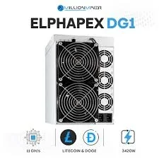 br Buy 2 Get 1 Free New ELPHAPEX DG1+ DogecoinLTC Asic Hashrate of 14000Mhs for a power consumption of only 3920W