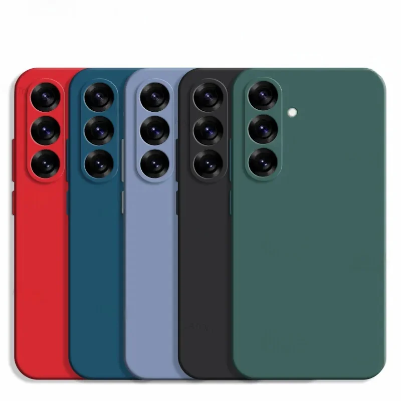 Coque en silicone liquide antichoc pour Samsung Galaxy A56 5G, housse de téléphone en TPU pour Samsung Galaxy A56 5G