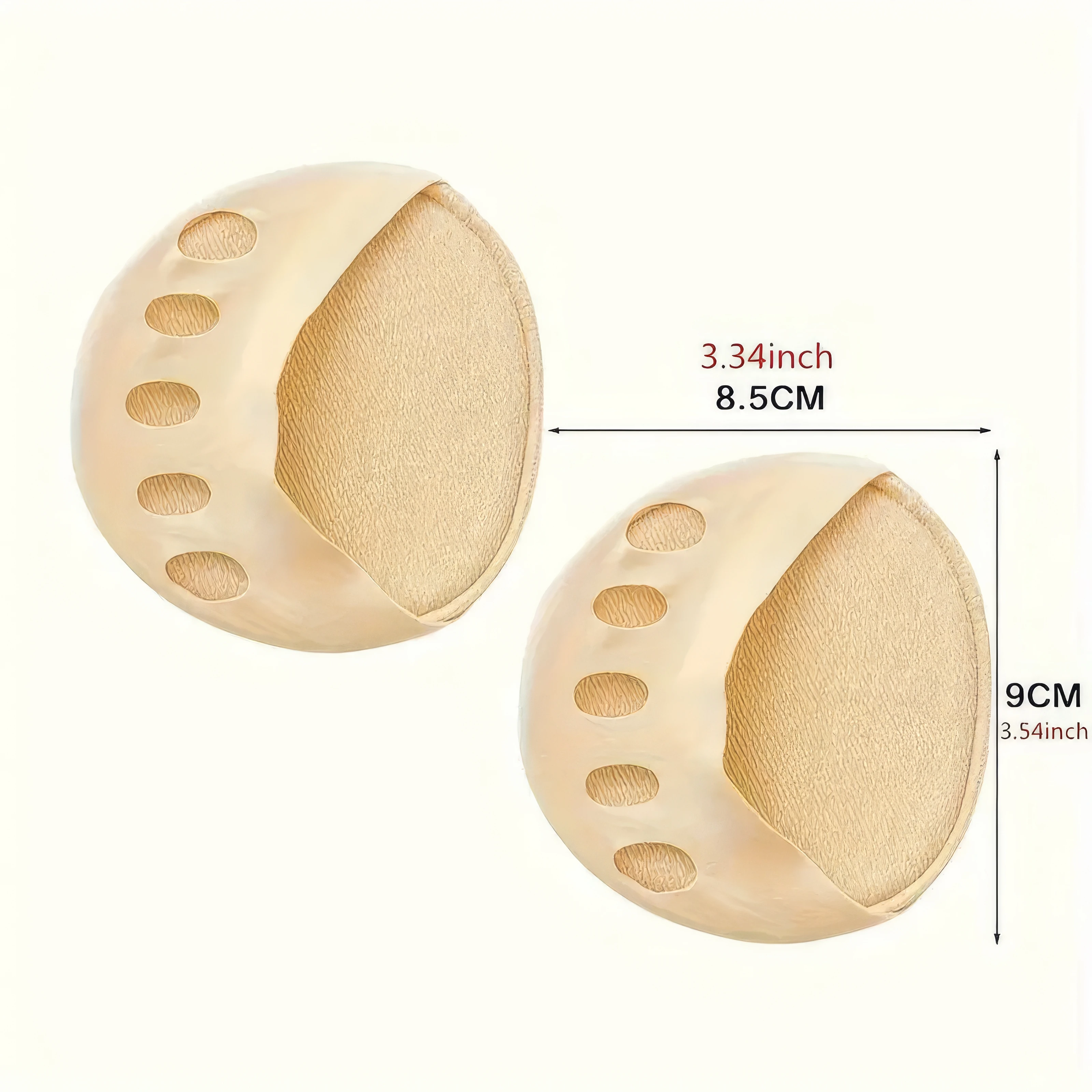 4 Pares Almohadillas Antideslizantes para Tacones - close-up view