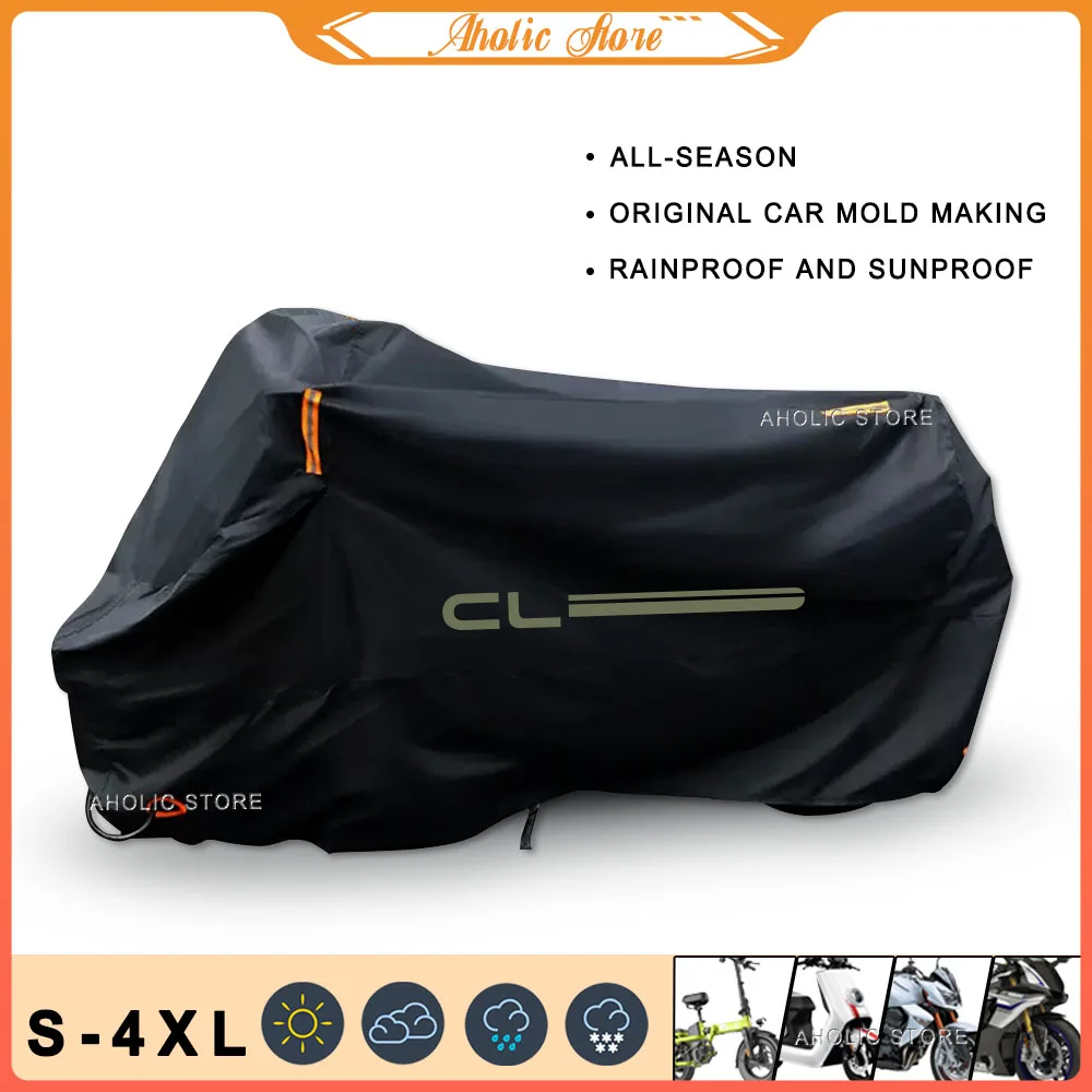 For CL500 CL Motorcycle Cover Outdoor Rain Dustproof UV Protector Covers