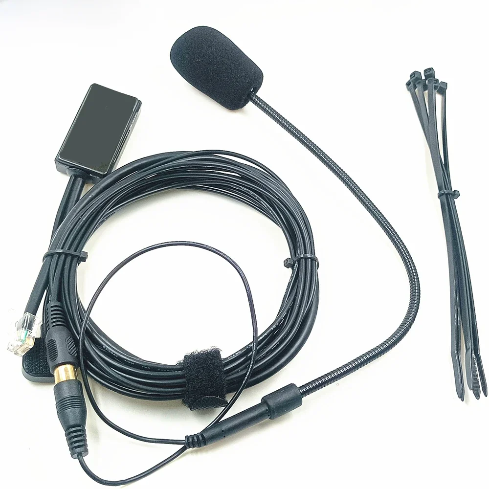 6 Pin PTT mikrofon bezprzewodowy zestaw do radia samochodowego Yaesu FT-7800 FT-8800 FT-8900 FT-1802 FT-1807 FTM-350 FT7800 FT8900 — zdjęcie 2