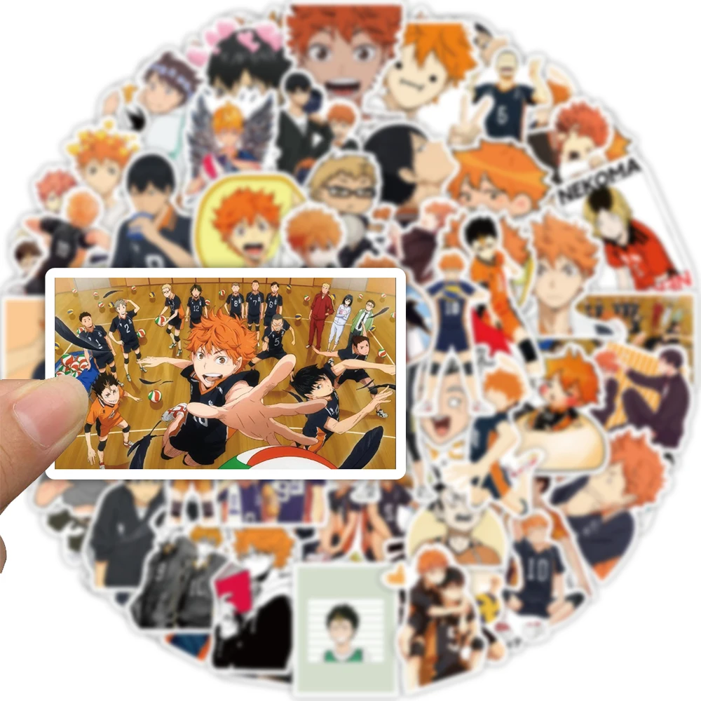 50 قطعة من ملصقات جرافيتي الرسوم المتحركة الكرتونية للأمتعة المزخرفة DIY للدراجات النارية والكمبيوتر المحمول وملصقات مقاومة للماء #3