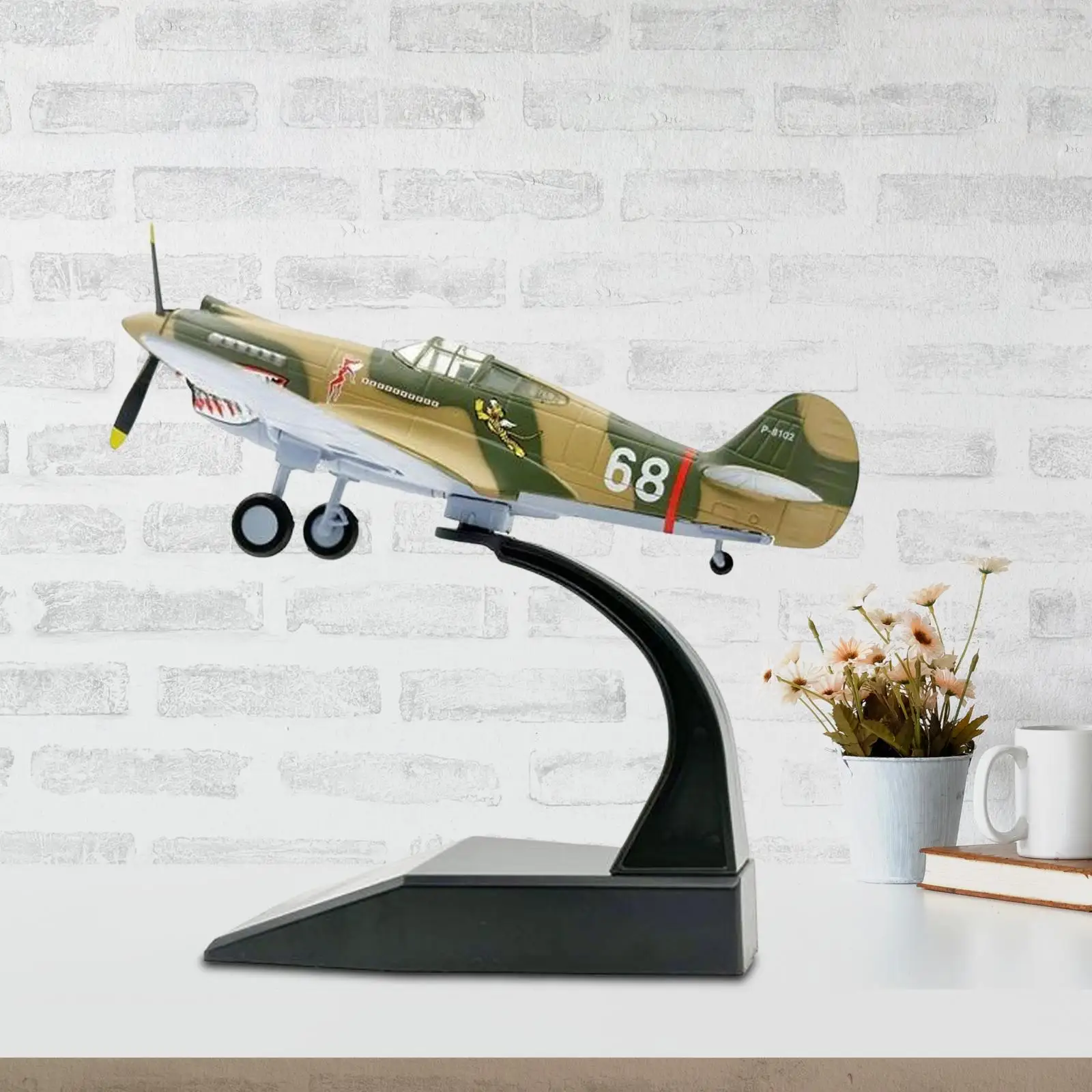 1/72 Scale Plane Aircraft Model Metal British Airplane Diecast Children Toy Spitfire Fighter Alloy Diecast Plane Modelfor Shelf