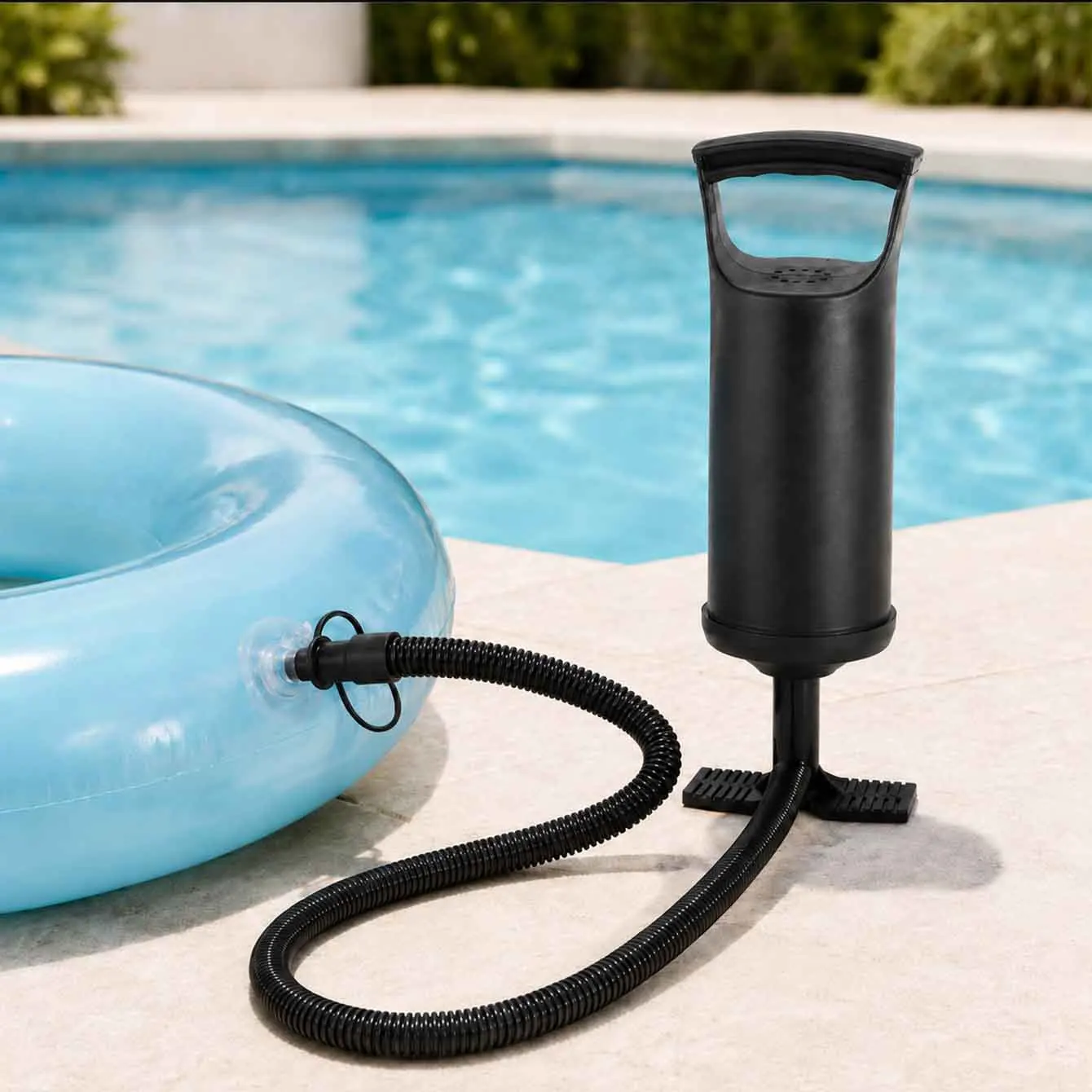 1PC Hand Pull Powerful Floor Air Pump for Inflatable Cushion, Pillow, Wedge, Basin
