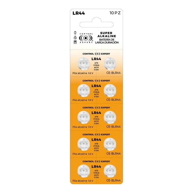 بطاريات 10 أزرار Lr44 Ag13 بطاريات ساعة 1.5 فولت