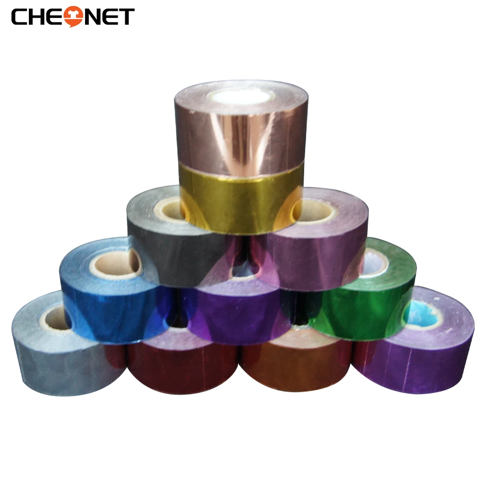 3CMx120M1 Roll Hot Stamping Foil Paper Rolls DIY Bag Card Decor For Heat Transfer Laminating Napkin Gilding PVC