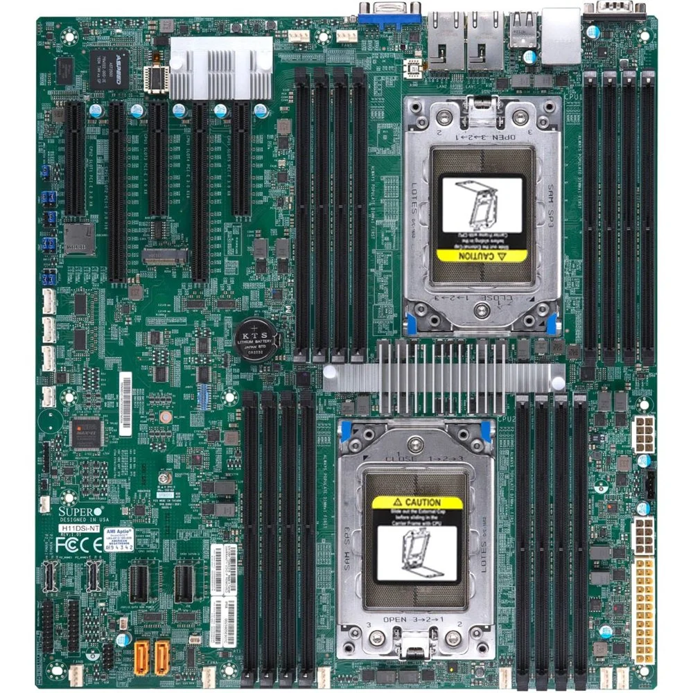 

Фреза 7001/7002 для материнских плат Supermicro, двойной процессор EPYC 3,0 Series, фреза 100%, 16 лотов, новый протестирован