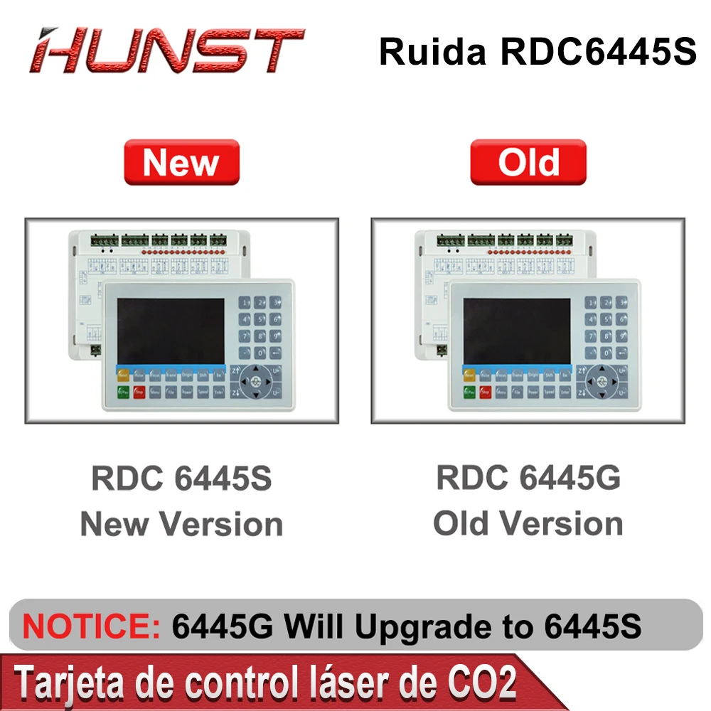 HUNST Ruida RDC6445G CO2 Laser Control Card Motherboard For CNC Laser Cutting Machine Control System RDC6445S