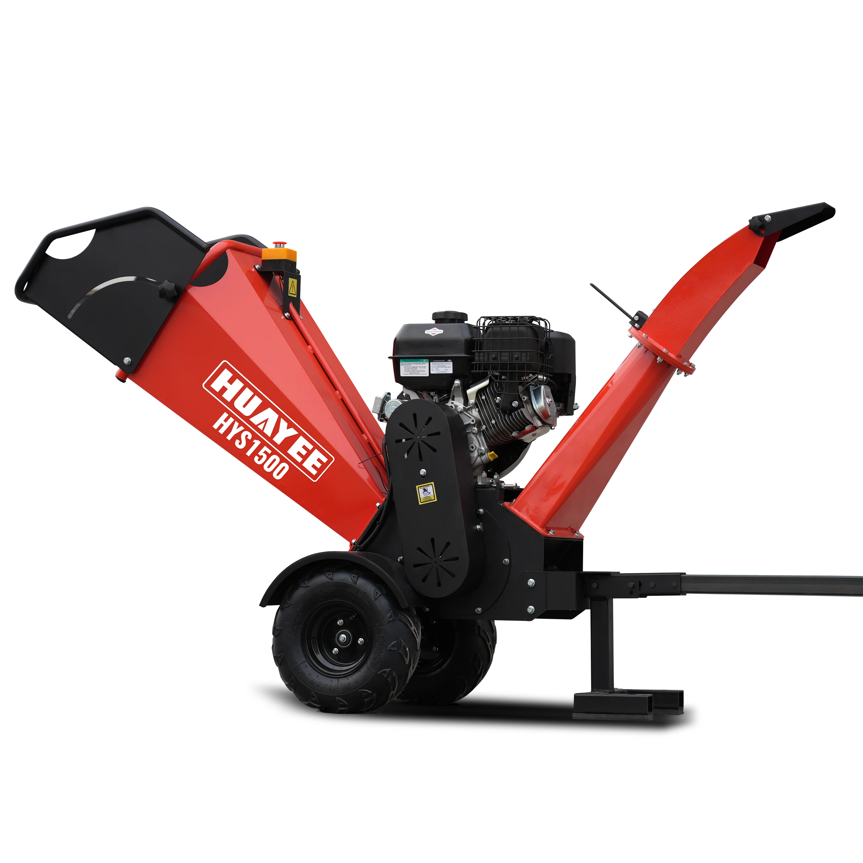 5 بوصة 420cc تعمل بالغاز آلة طاحونة الخشب مع قضيب السحب/زر إيقاف الطوارئ