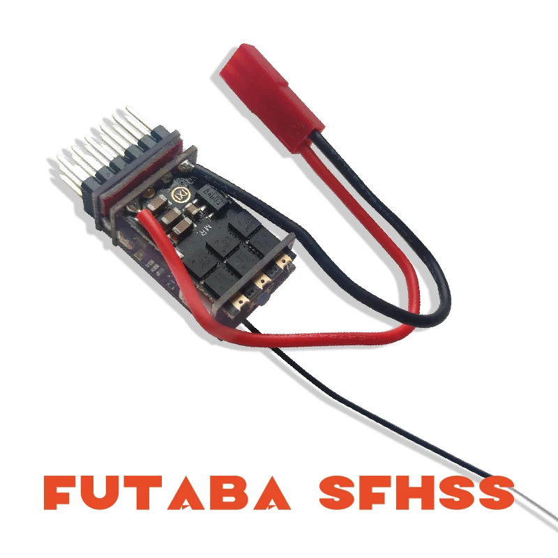 

CROSSOVER RX FR7012-S(SFHSS Futaba) Receiver 7CH Receiver with 2-3S ESC/Brushless ESC/500-700M/F3P