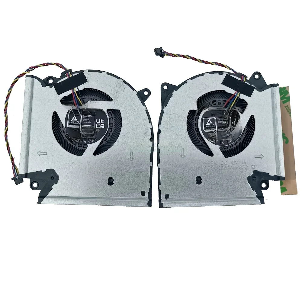 Wentylator chłodzący procesor laptopa do Asus ROG Strix G513R G713R G513RM G513RC G513RS G713RS G513RW 13NR0850P01021 13NR0850P02021 DC12V — zdjęcie produktu 7