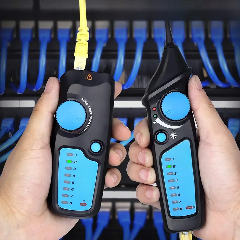 Bside Netwerkkabel Tracker Detecteur Fwt81 Rj11/45 Lan Ethernet Telefoon Draad Tester Finder Telecom Tool Geëlektrificeerd Werk 48V - afbeelding 2