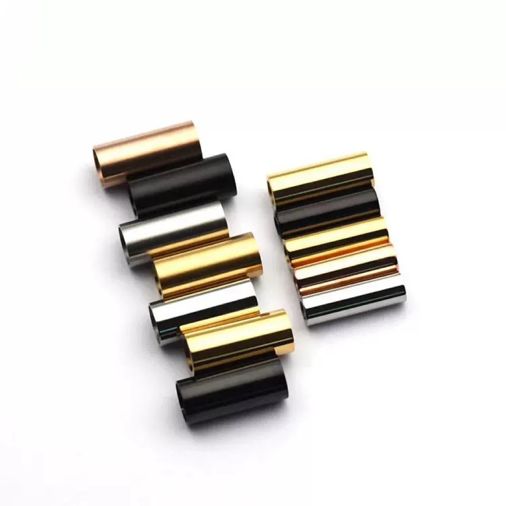 10 Pieces 3/4/5/6MM Hole Stainless Steel Magnet Port Button Clasps Applicable For Rope Leather Bracelet DIY Jewelry Findings
