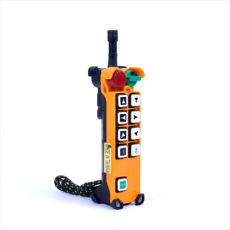 TELECRANE F24-8D Wholesales Industrial Remote Controller 6 Double Speed Buttons Switches AC220V 380V36V Hoist Crane Lift