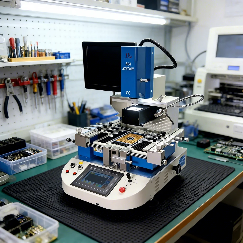 G720 G720C Semi-automatic Align BGA Rework Station Soldering Solder Chip Repair Welding Machine for Laptops console