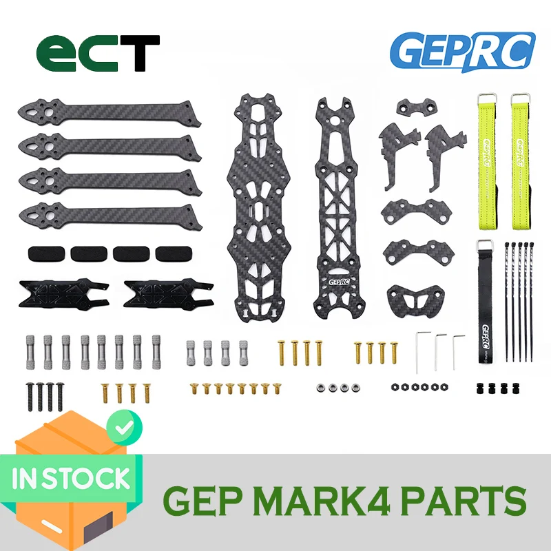 

GEPRC GEP Mark4 Accessories Frame Parts Suitable Replacement Repair Part for RC DIY FPV Freestyle Drone Mark 4