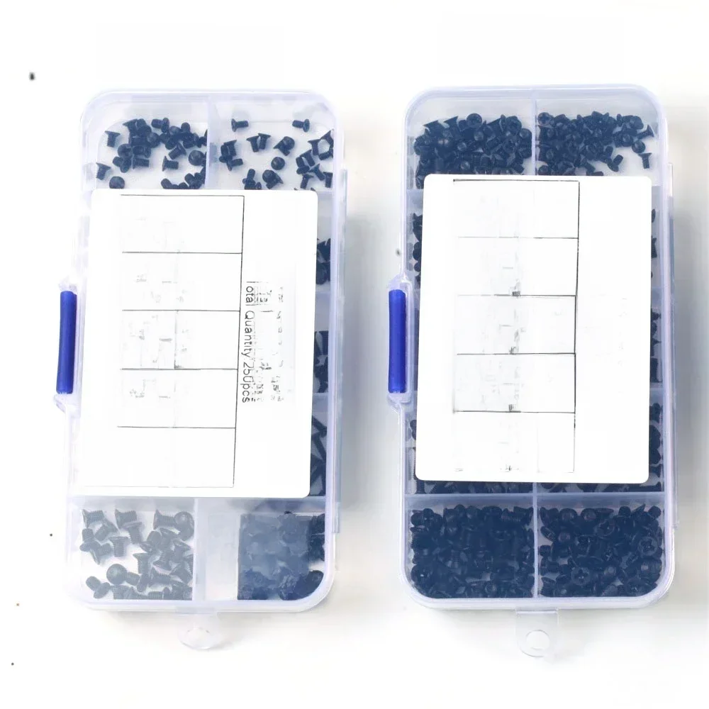 Kit de remplacement de vis pour ordinateur portable M2 M3, 250/500 pièces, pour Hp Ibm Dell Sony Acer Asus Lenovo Toshiba Gateway Samsung