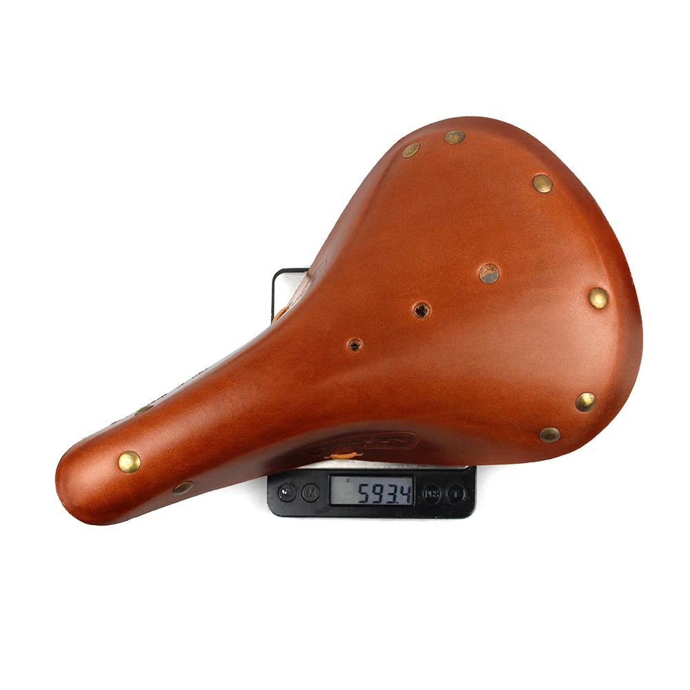 WALGUN RR175 Retro bike saddle soft leather bicycle saddle women men for vintage handmade city commuter electric e-bikes parts