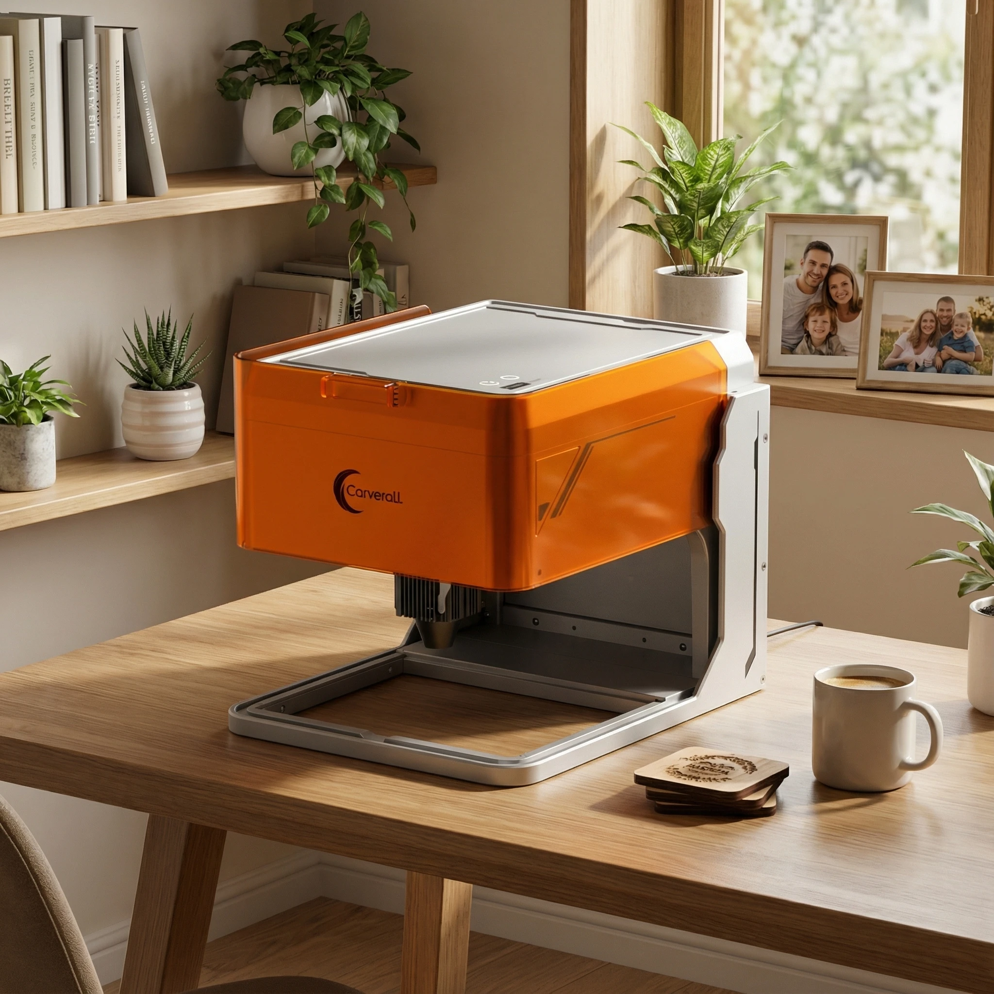 Carverall A1Pro Diode & Infrared Laser Engraver 7W 12W Power Compact Size for DIY Engraving Cutting Machine Tools with Camera