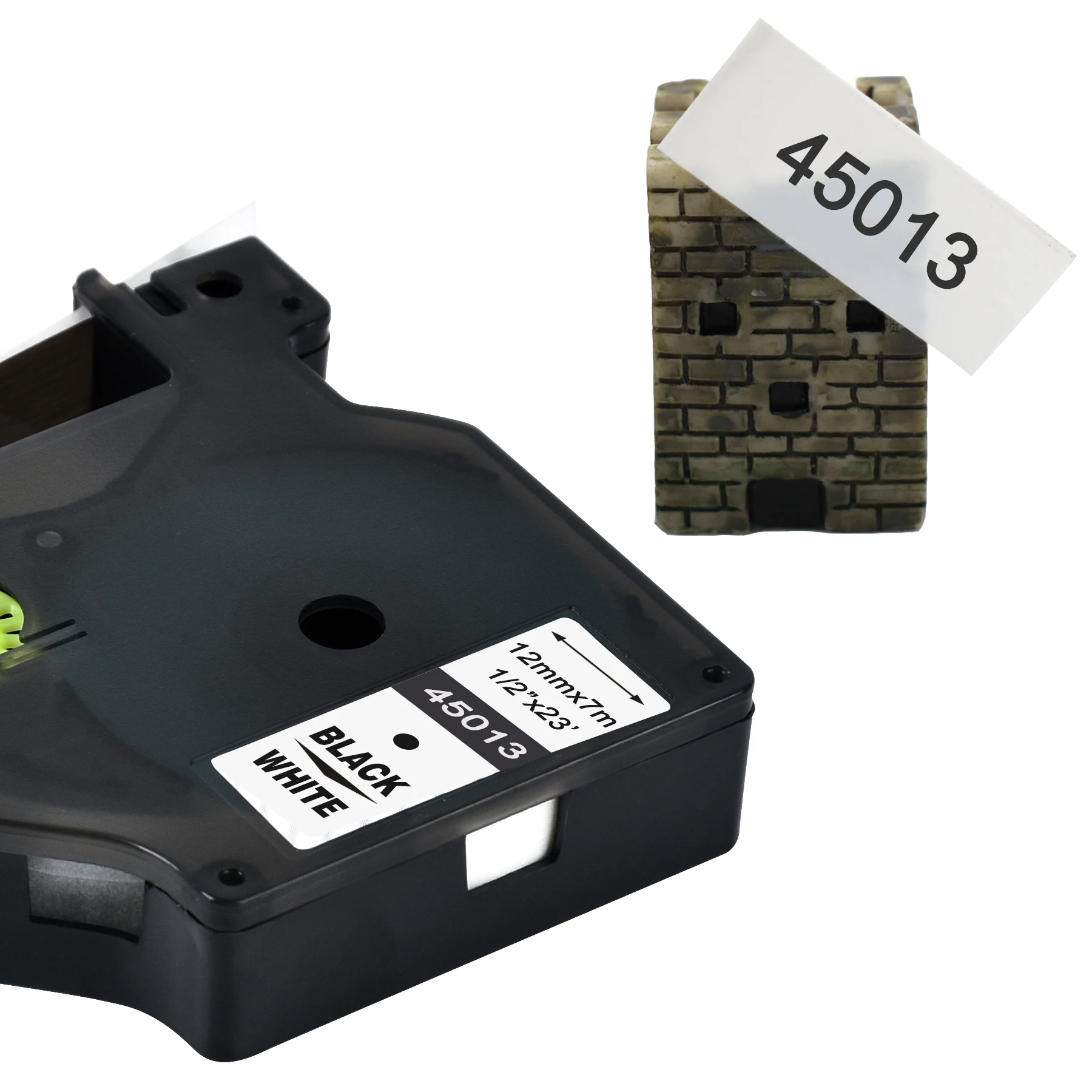 D1 6/9/12/19/24mm Multicol Label Tapes Compatible Dymo D1 Label Tapes 45013 40913 43613 45018 40918 40914 for Dymo LM160 LM280