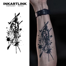 Tiger eyes temporary tattoo sticker, waterproof magic tattoo, lasts to 15 days fake tattoo, semi permanent tattoo